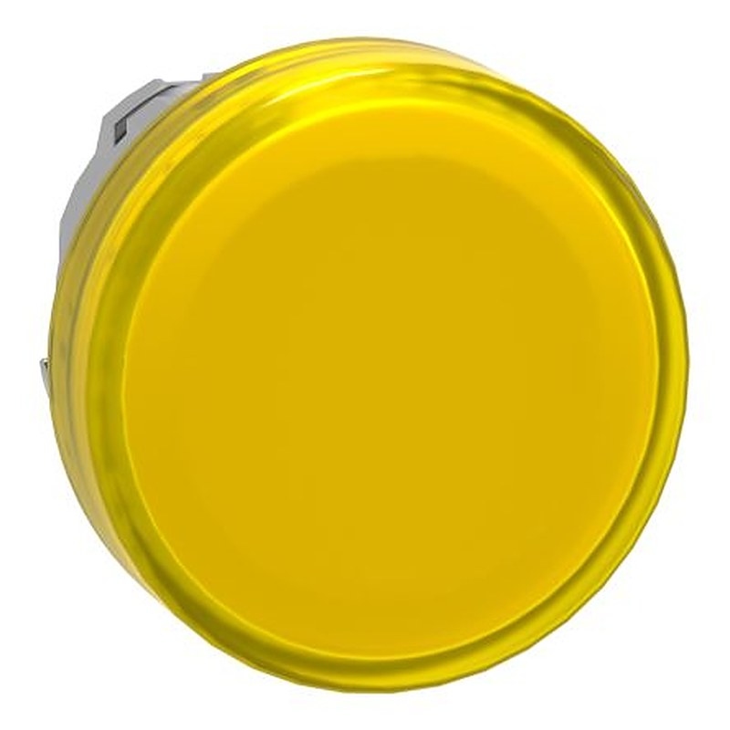 Schneider Electric Yellow Pilot Light, 22 mm Cutout Harmony XB4 Series