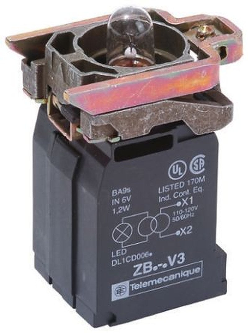 Schneider Electric Harmony Series Light Block, 400V, Green Light