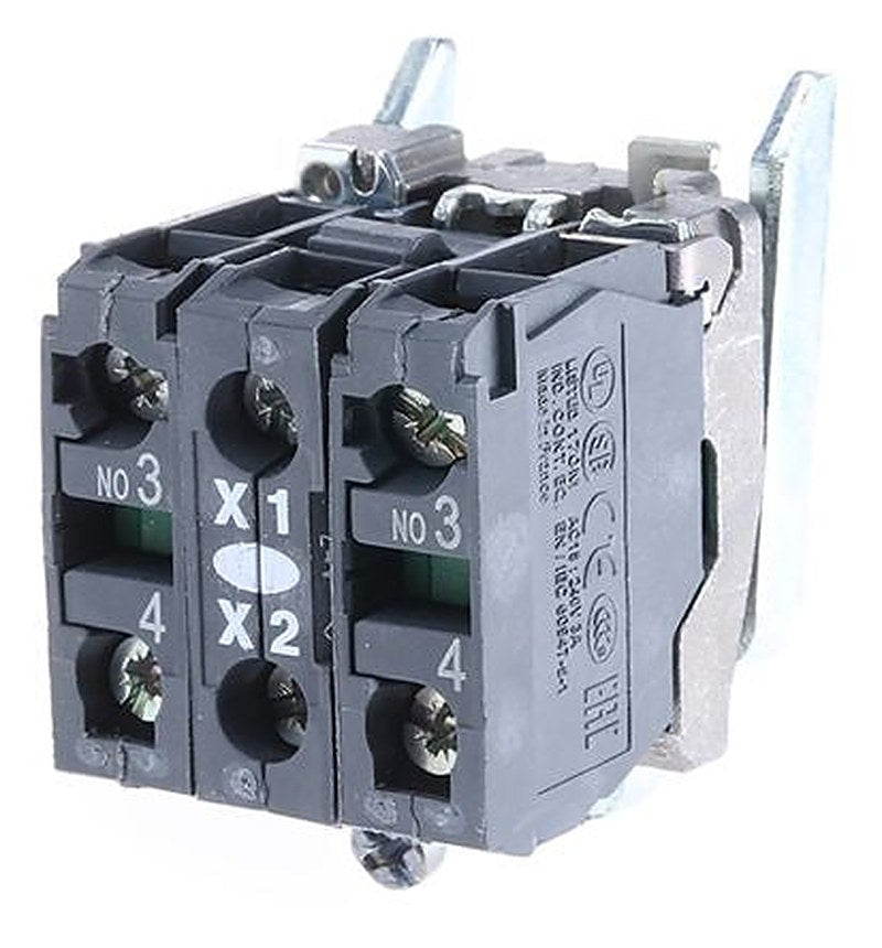 Schneider Electric Harmony Series Contact & Light Block, White Light, 2 NO