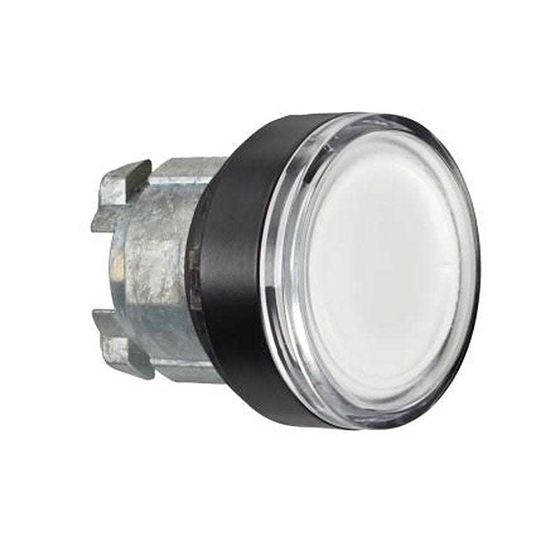 Schneider Electric Harmony Series White Spring Return Push Button Head, 22 mm Cutout, IP66, IP67, IP69K