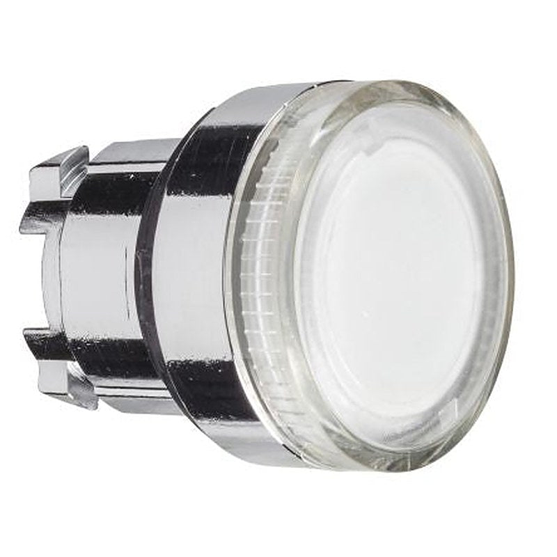 Schneider Electric Harmony Series White Spring Return Push Button Head, 22 mm Cutout, IP67, IP69K, IP66