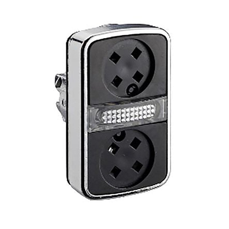 Schneider Electric Harmony XB4 Series Black Momentary Push Button Head, 22 mm Cutout, IP66, IP69K, IP67