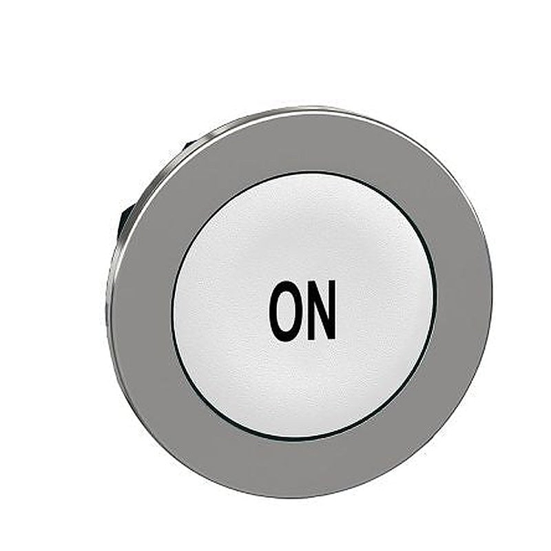 Schneider Electric Harmony XB4 Series White Momentary Push Button Head, 30 mm Cutout, IP69K, IP67, IP66