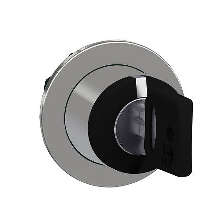 Schneider Electric ZB4 Series 3 Position Selector Switch Head, 30 mm Cutout, Black Handle, IP67, IP66, IP69
