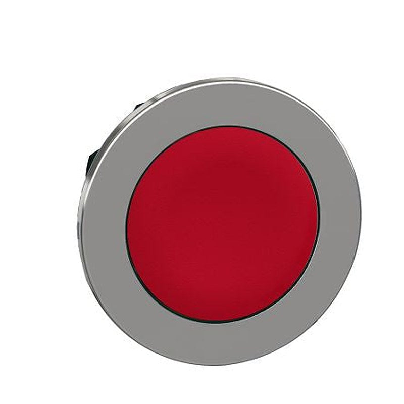 Schneider Electric Harmony XB4 Series Red Maintained Push Button Head, 30 mm Cutout, IP66, IP67, IP69K