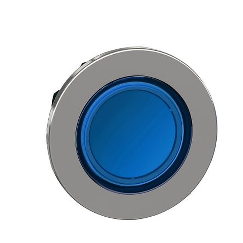 Schneider Electric Harmony XB4 Series Blue Maintained Push Button Head, 30 mm Cutout, IP69K, IP67, IP66
