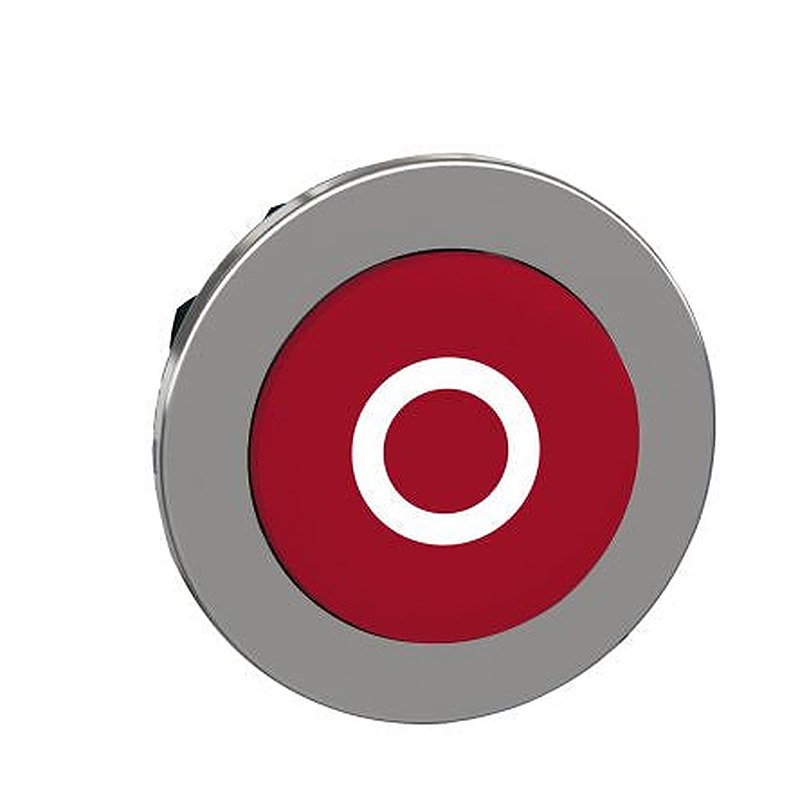 Schneider Electric Harmony XB4 Series Red Momentary Push Button Head, 30 mm Cutout, IP69K, IP67, IP66