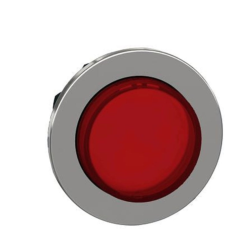 Schneider Electric, ZB4, Flush Red LED Pilot Light Head, 30 mm Cutout, IP69, IP67, IP66, IP66K, Round, 240V