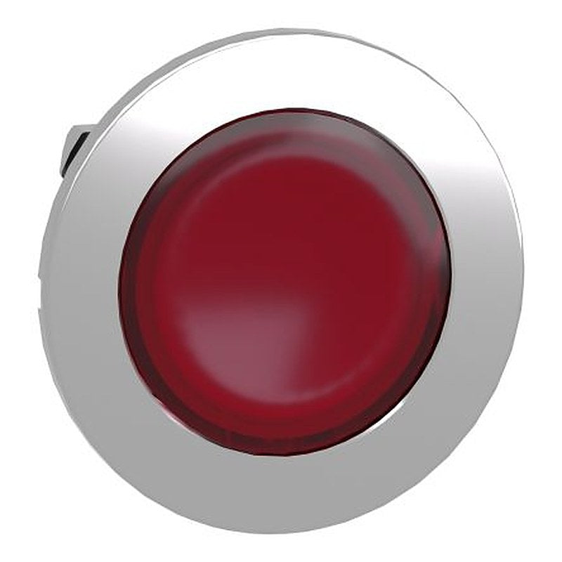 Schneider Electric ZB4 Series Illuminated Push Button Switch, Spring Return, 30.5 mm Cutout, Clear LED, IP66, IP67,