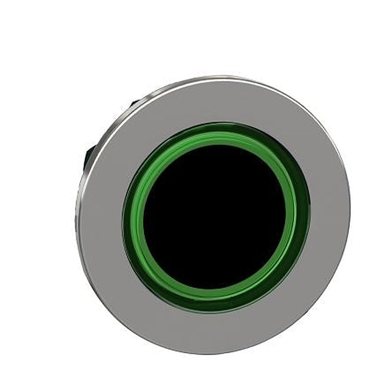 Schneider Electric ZB4 Series Green Spring Return Push Button Head, 30 mm Cutout, IP69K, IP67, IP66