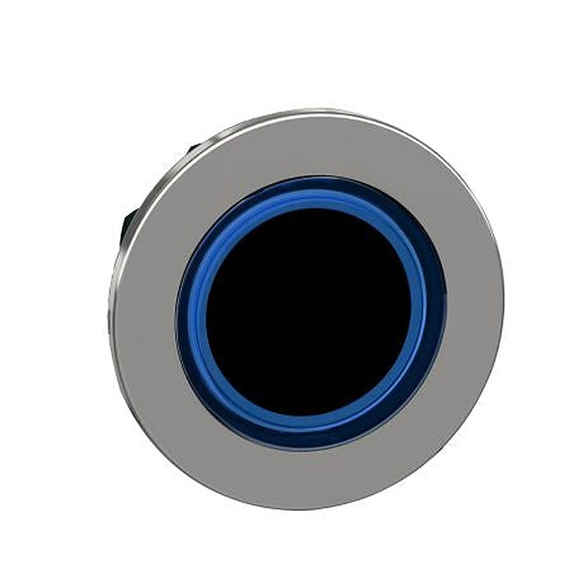 Schneider Electric, ZB4, Flush Blue LED Pilot Light Head, 30 mm Cutout, IP69, IP66, IP67, IP66K, Round, 240V