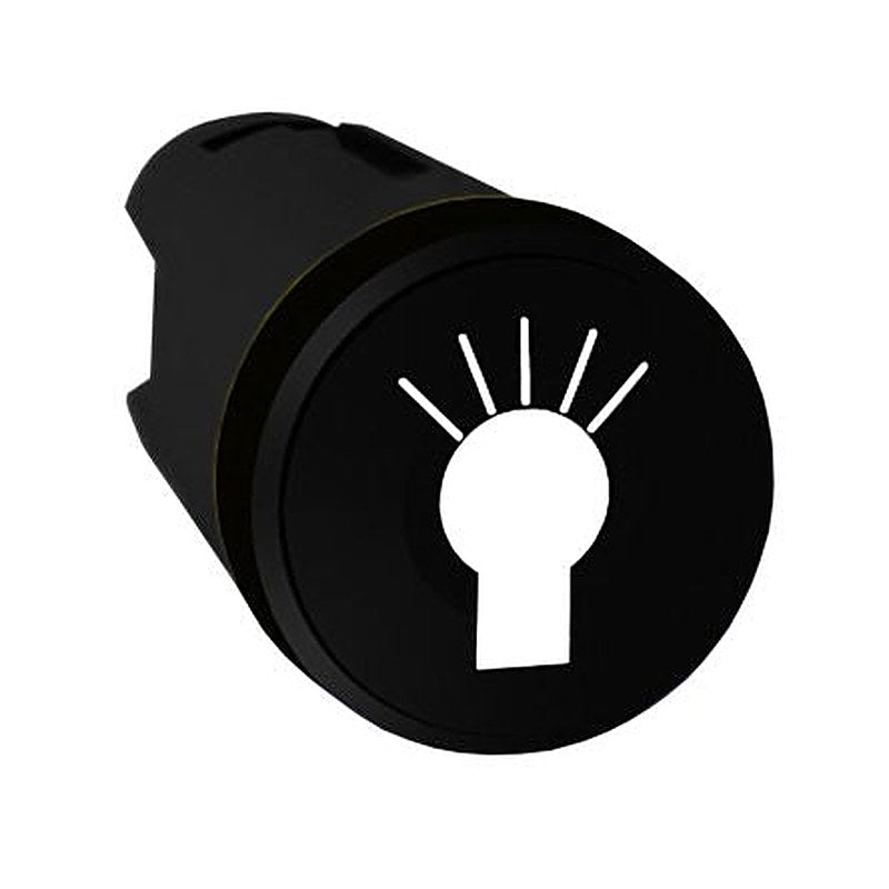 Schneider Electric Harmony Series Black Spring Return Push Button Head, 22 mm Cutout, IP67, IP66, IP69K