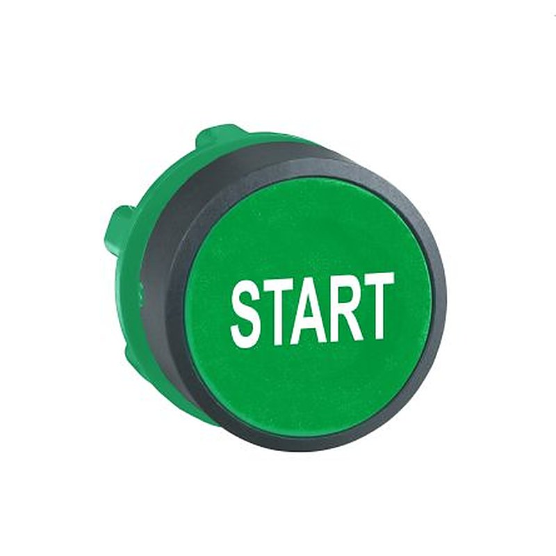 Schneider Electric Harmony Series Green Spring Return Push Button Head, 22 mm Cutout, IP66, IP67, IP69K