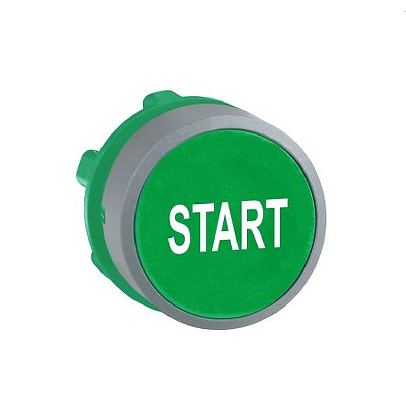 Schneider Electric Harmony Series Green Spring Return Push Button Head, 22 mm Cutout, IP66, IP67