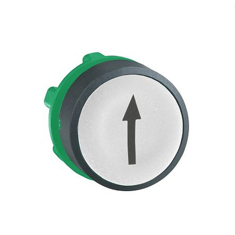 Schneider Electric Harmony Series White Spring Return Push Button Head, 22 mm Cutout, IP66, IP67, IP69K
