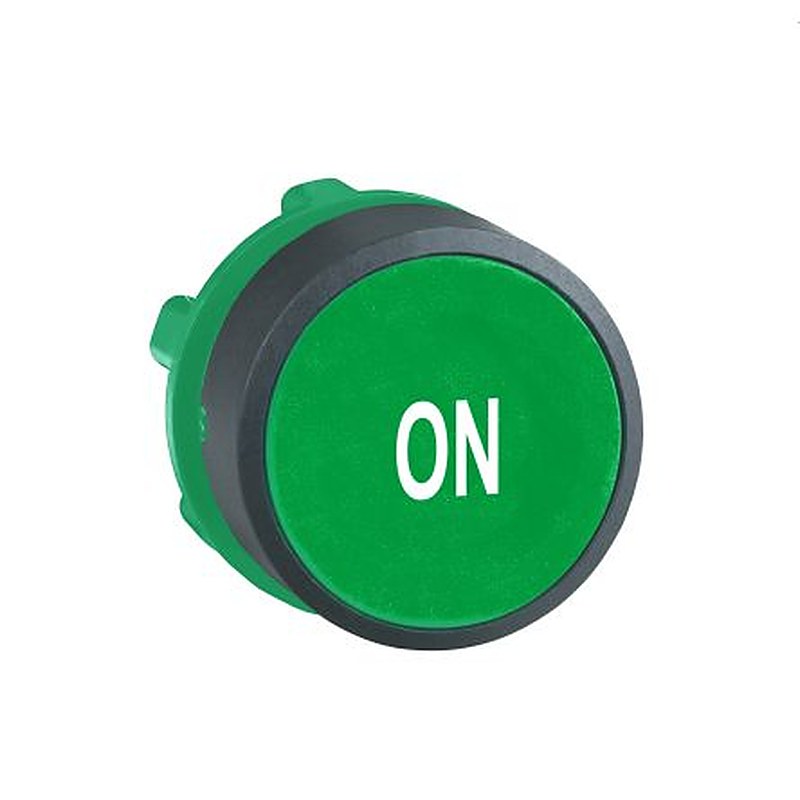 Schneider Electric Harmony Series Green Spring Return Push Button Head, 22 mm Cutout, IP66, IP67, IP69K