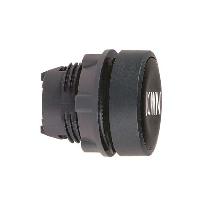 Schneider Electric Harmony Series Black Spring Return Push Button Head, 22 mm Cutout, IP69K, IP67, IP66