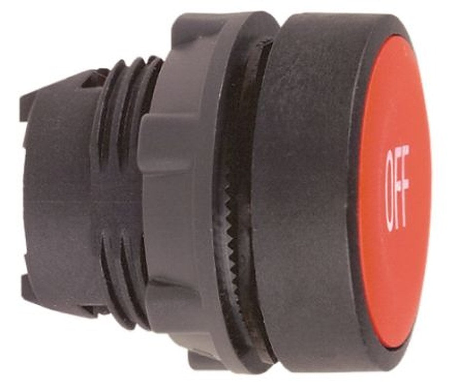 Schneider Electric Harmony XB5 Series Red Spring Return Push Button Head, 22 mm Cutout, IP69K, IP67, IP66