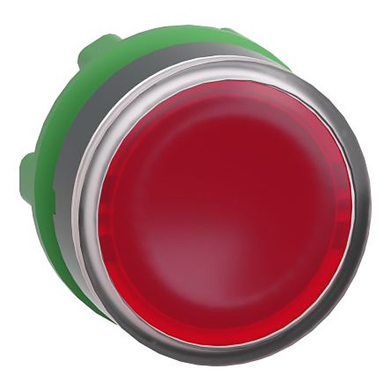 Schneider Electric Harmony Series Red Spring Return Push Button Head, 22 mm Cutout, IP66, IP69K, IP67