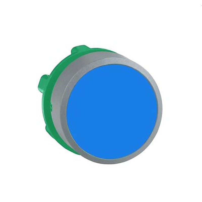 Schneider Electric ZB5A Series Blue Push-in Push Button Head, 22 mm Cutout, IP66, IP67