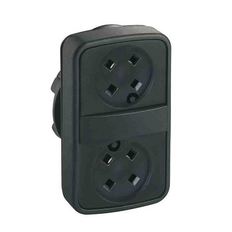 Schneider Electric Harmony Series Black Momentary Push Button Head, 22 mm Cutout, IP67, IP69K, IP66