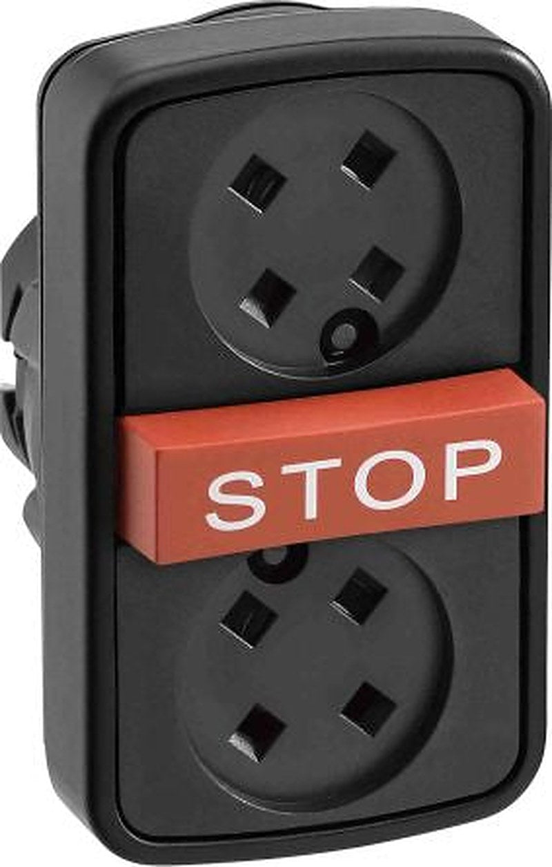 Schneider Electric Harmony Series Red Spring Return Push Button Head, 22 mm Cutout, IP67, IP66, IP69K