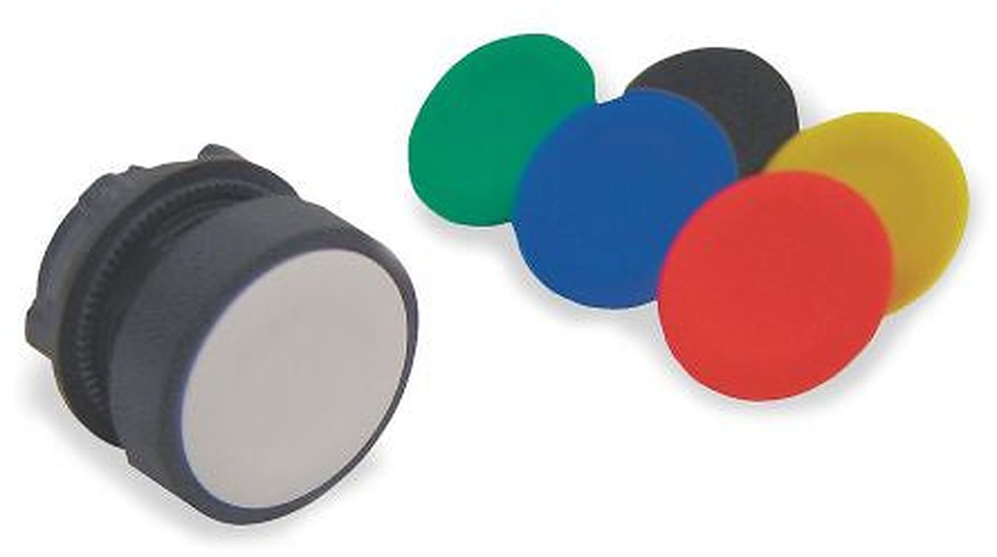 Schneider Electric Harmony Series Momentary Push Button Head, 22 mm Cutout, IP69K, IP66, IP67