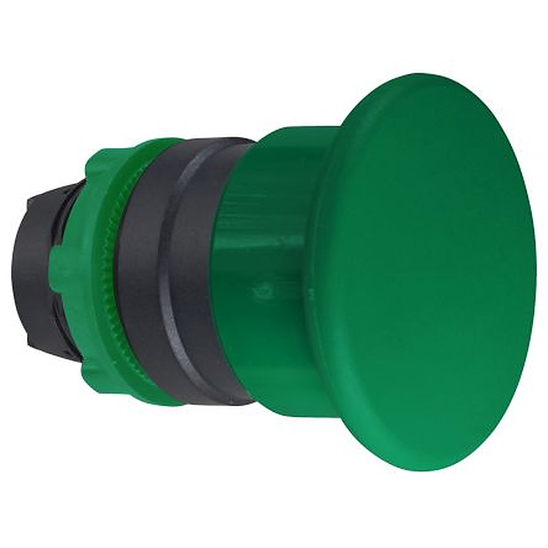 Schneider Electric Harmony Series Green Spring Return Push Button Head, 22 mm Cutout, IP66, IP69K