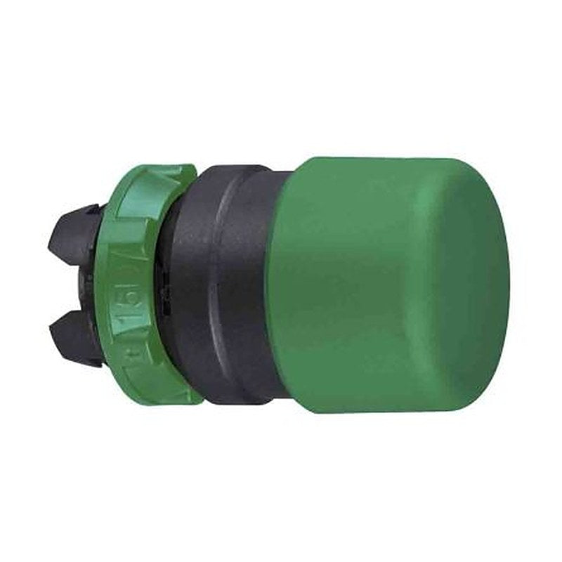 Schneider Electric Harmony Series Green Momentary Push Button Head, 22 mm Cutout, IP69K, IP67, IP66