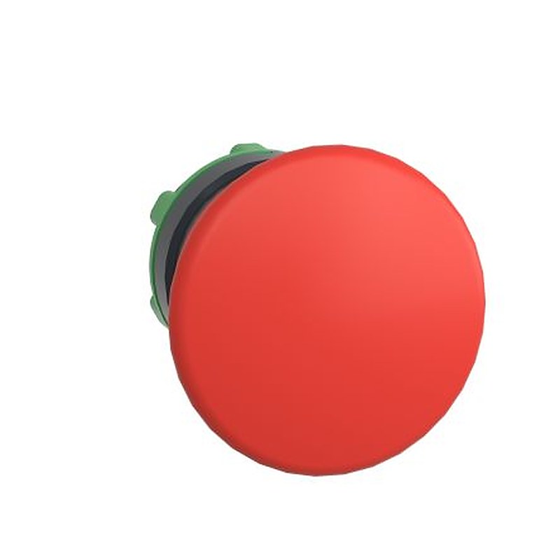 Schneider Electric Harmony Series Red Spring Return Push Button Head, 22 mm Cutout, IP66, IP69K