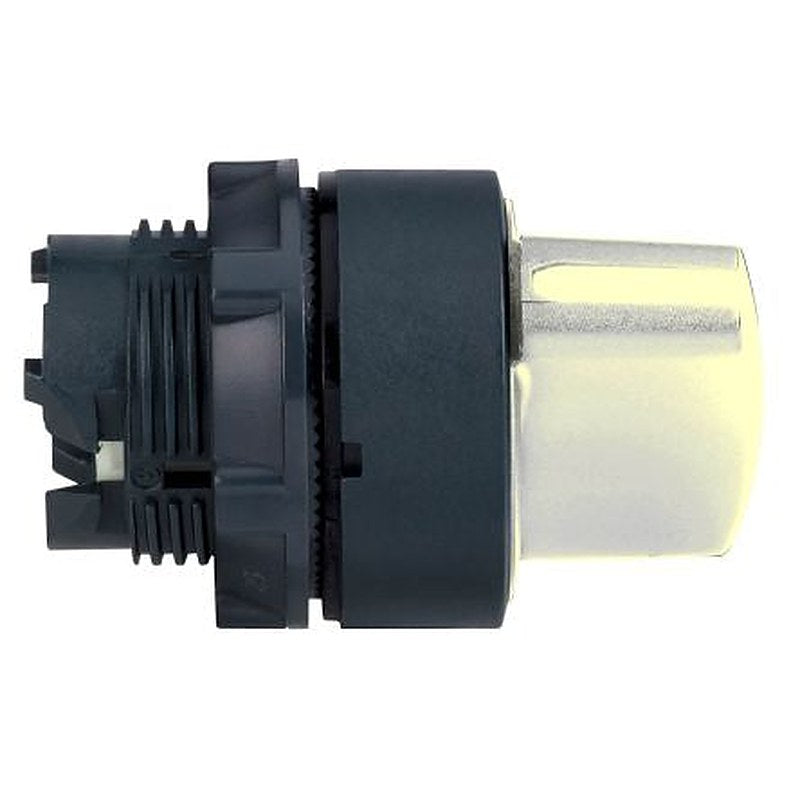 Schneider Electric Harmony Series 2 Position Selector Switch Head, 22 mm Cutout, White Handle, IP67