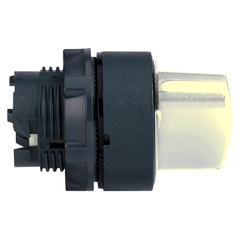 Schneider Electric ZB5 Series 3 Position Selector Switch Head, 22 mm Cutout, Grey Handle, IP69, IP69K, IP67