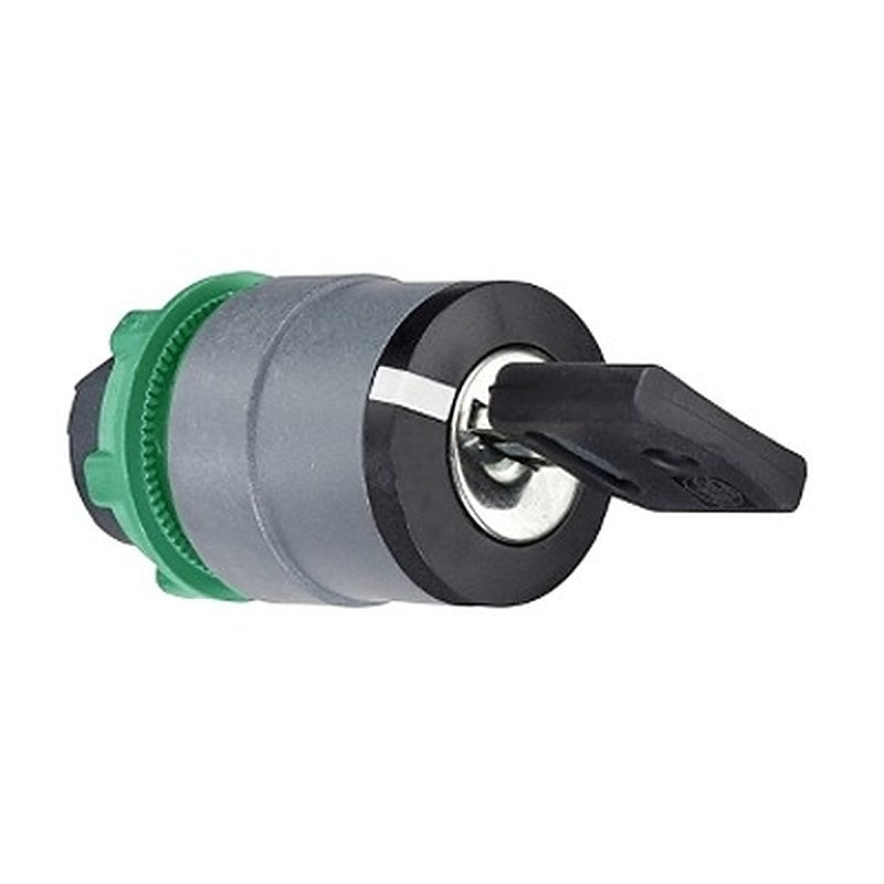Schneider Electric Harmony XB5 Series 2 Position Selector Switch Head, 22 mm Cutout, Grey, IP66, IP67