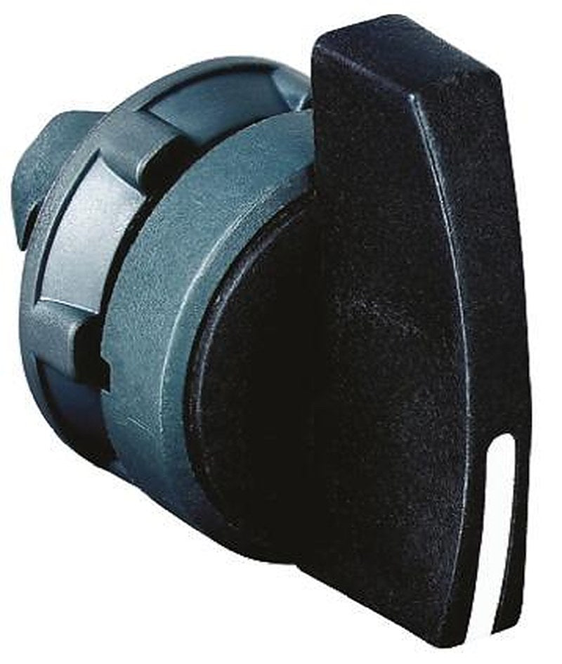 Schneider Electric Harmony Series 3 Position Selector Switch Head, 22 mm Cutout, Black Handle, IP65
