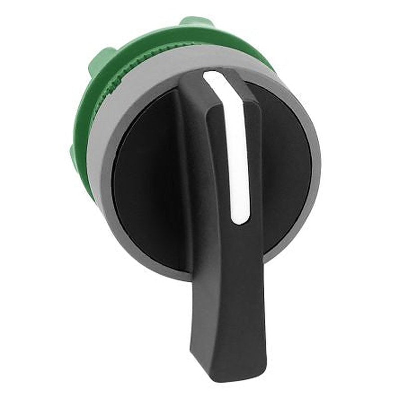 Schneider Electric Harmony Series 3 Position Selector Switch Head, 22 mm Cutout, Black Handle, IP67