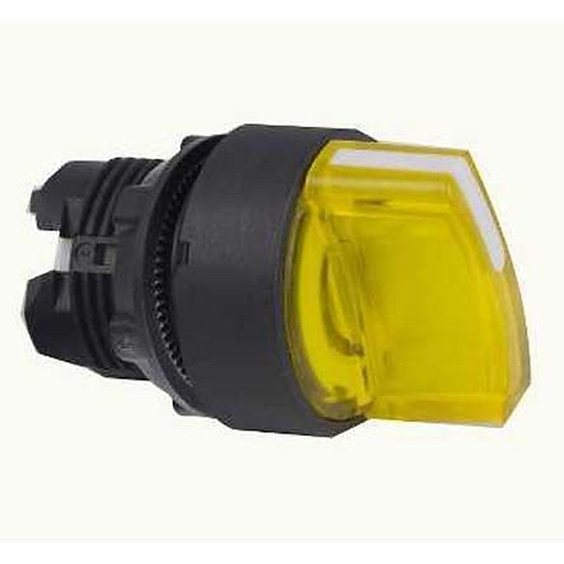 Schneider Electric Harmony XB5 Series 2 Position Illuminated Selector Switch Head, 22 mm Cutout, IP67, IP69K, IP66
