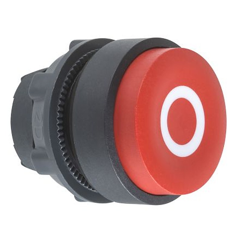 Schneider Electric Harmony Series Red Spring Return Push Button Head, 22 mm Cutout, IP66, IP69K, IP67