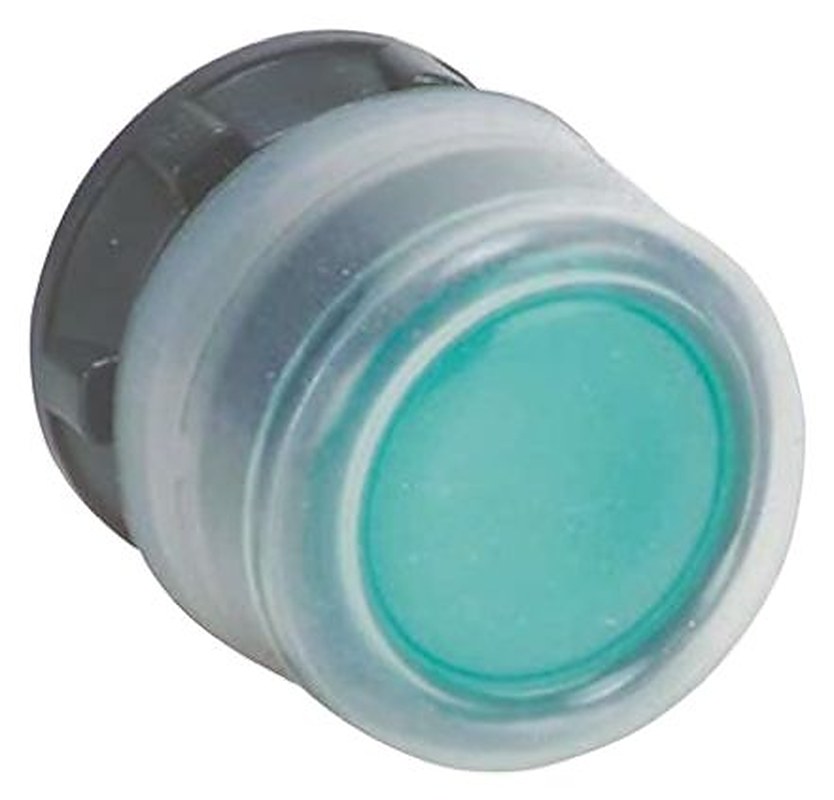 Schneider Electric Harmony XB5 Series Green Spring Return Push Button Head, 22 mm Cutout, IP67, IP66