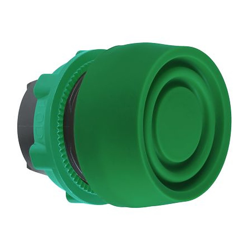 Schneider Electric Harmony Series Green Spring Return Push Button Head, 22 mm Cutout, IP66, IP67, IP69K