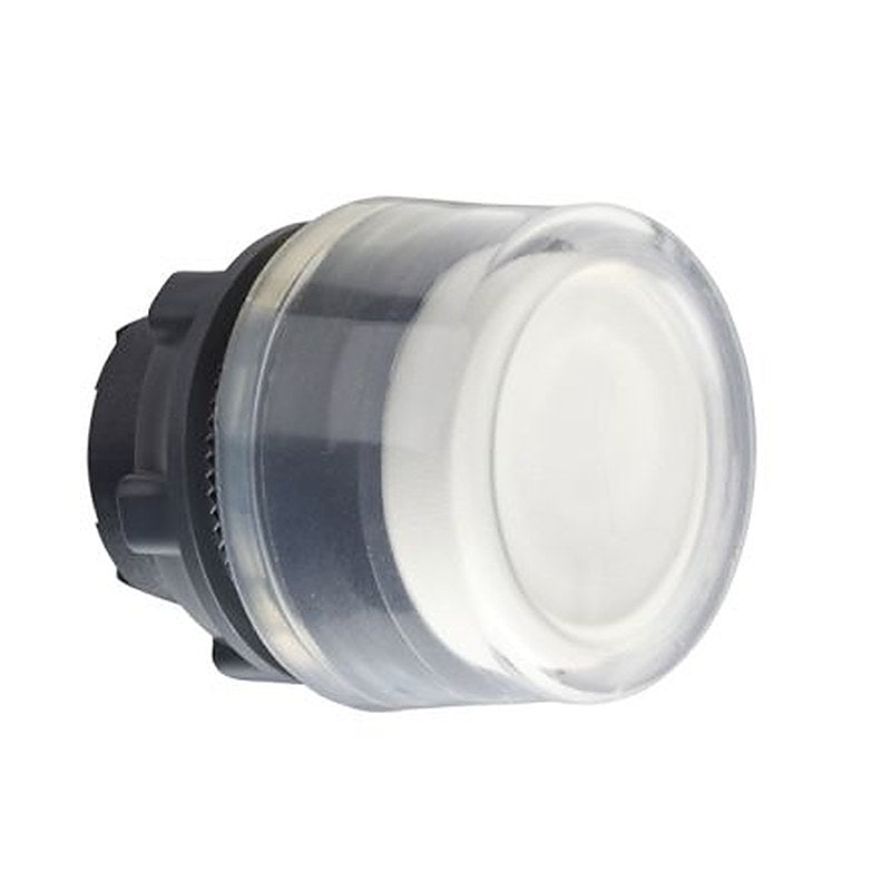 Schneider Electric Harmony XB5 Series White Spring Return Push Button Head, 22 mm Cutout, IP69, IP67, IP66, IP69K