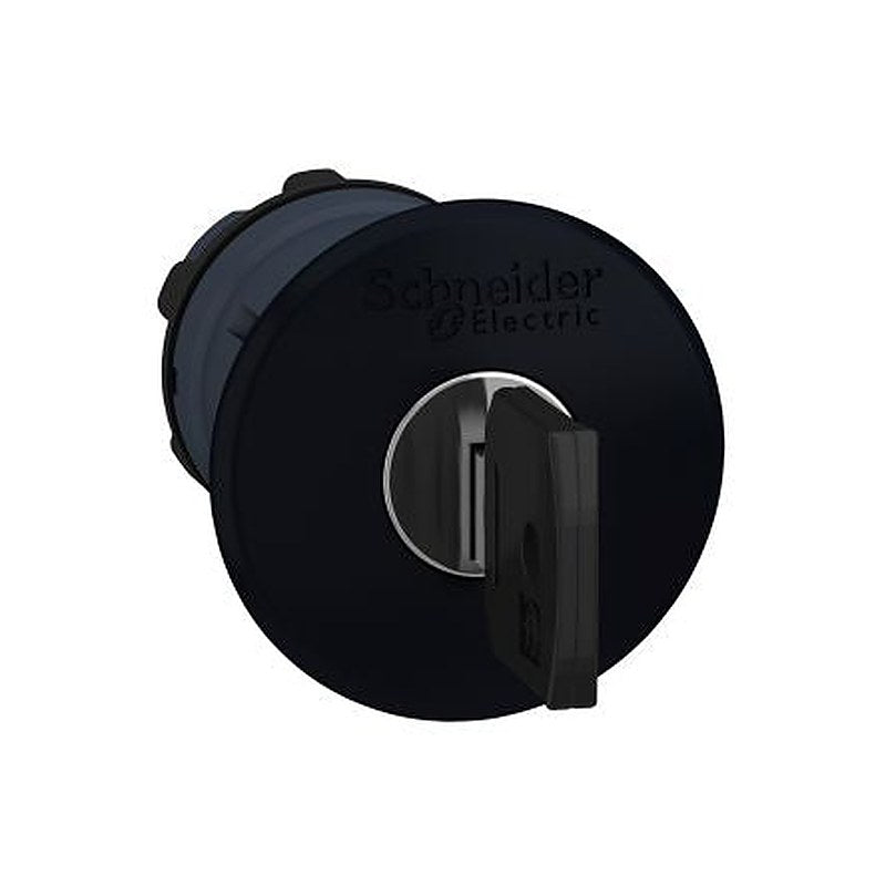 Schneider Electric Harmony Series Black Key Release Push Button Head, 22 mm Cutout, IP66, IP67, IP69K