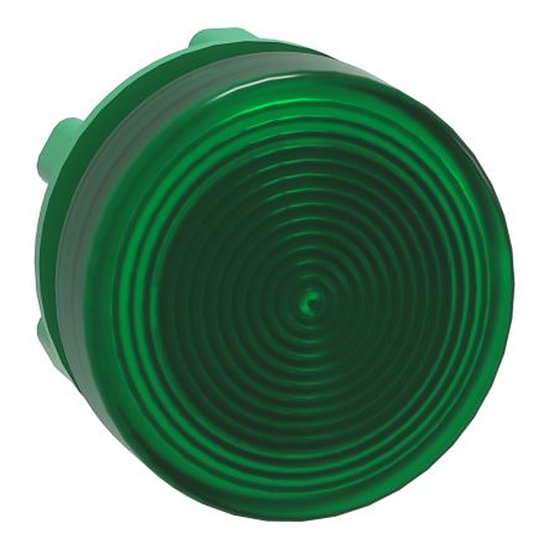 Schneider Electric Green Pilot Light Head, 22 mm Cutout Harmony Series