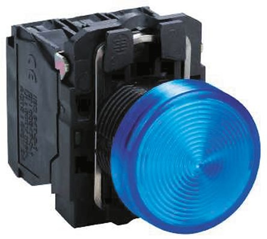 Schneider Electric Blue Pilot Light Head, 22 mm Cutout Harmony XB5 Series