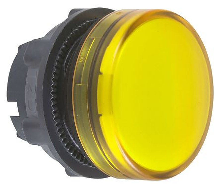 Schneider Electric Yellow Pilot Light, 22 mm Cutout Harmony XB5 Series