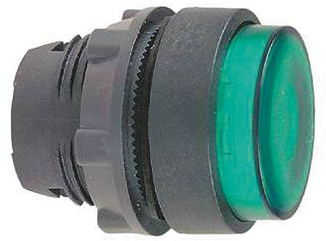 Schneider Electric Harmony XB5 Series Green Momentary Push Button Head, 22 mm Cutout, IP69K, IP66