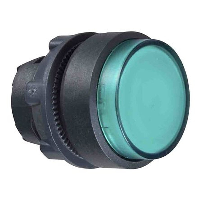 Schneider Electric Harmony Series Green Momentary Push Button Head, 22 mm Cutout, IP69K, IP67, IP66