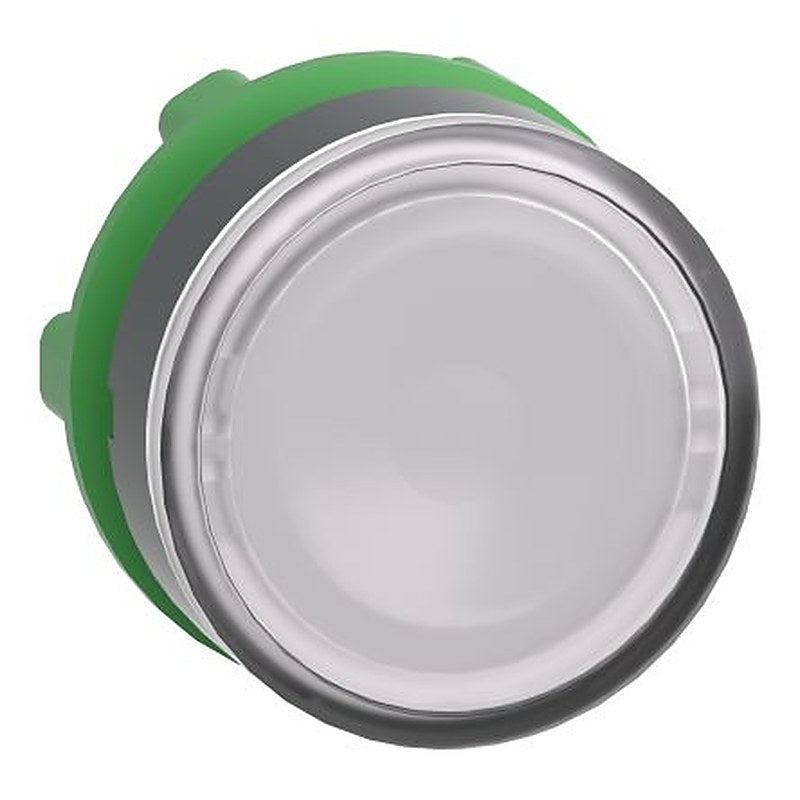 Schneider Electric Harmony Series White Spring Return Push Button Head, 22 mm Cutout, IP66, IP69K, IP67