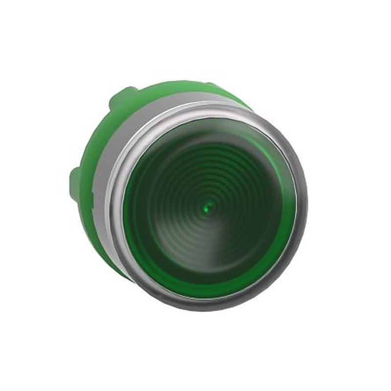Schneider Electric Harmony Series Green Spring Return Push Button Head, 22 mm Cutout, IP66, IP67