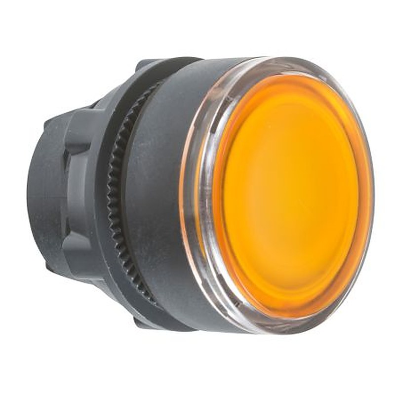 Schneider Electric Harmony Series Orange Momentary Push Button Head, 22 mm Cutout, IP67, IP69K, IP66