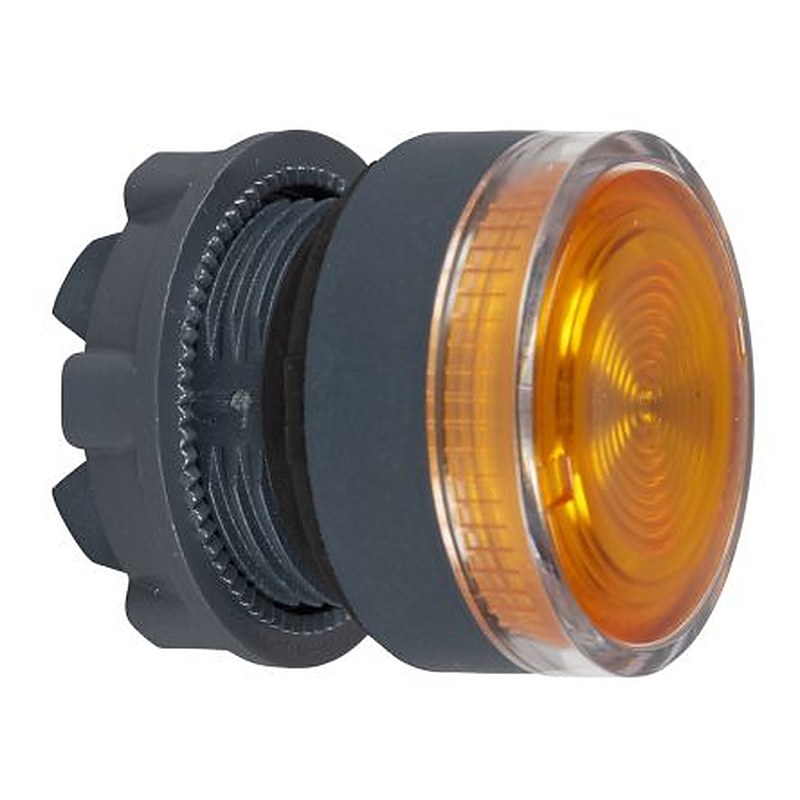 Schneider Electric Harmony Series Orange Spring Return Push Button Head, 22 mm Cutout, IP69K, IP69